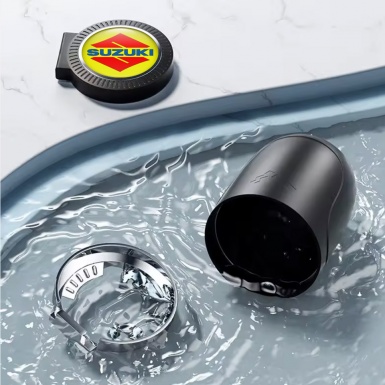 Suzuki Car Ashtray for Cigarette Colorful Logo Version 