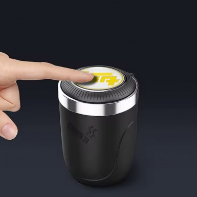 Toyota Automotive Ashtray Logo with White Yellow Print 