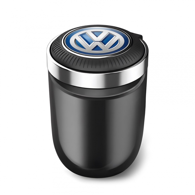 VW Ashtray Logo Container for Cigarette LED