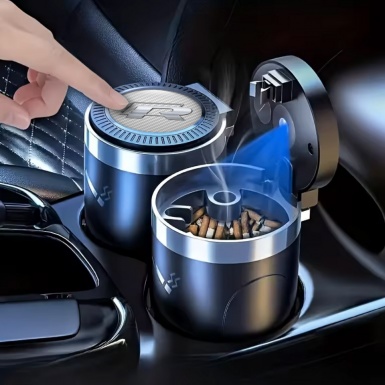 VW Ashtray Logo Container for Cigarette LED R Type
