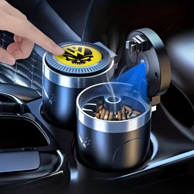 VW Ashtray Car Accessory Skull Logo Edition 