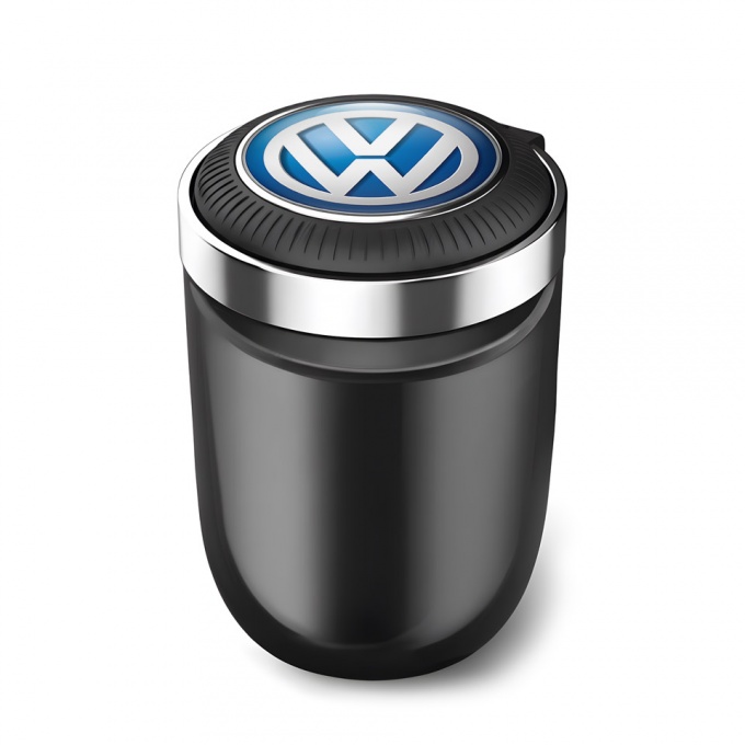 VW Branded Automotive Ashtray LED Portable Model 