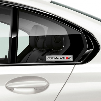 Audi Emblem Silicone Tape Stylish Design 