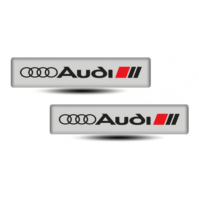 Audi Emblem Silicone Tape Stylish Design 