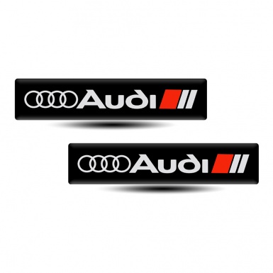Audi Logo Emblem Racing Edition High-Quality Model 