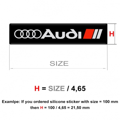 Audi Logo Emblem Racing Edition High-Quality Model 