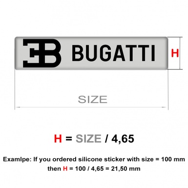 Bugatti Logo Emblem High-Quality Band Edition 