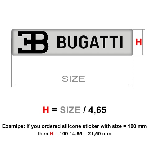 Bugatti Logo Emblem High-Quality Band Edition 
