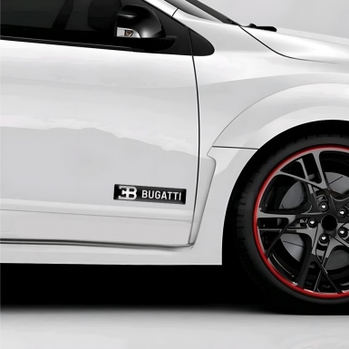 Bugatti Silicone Emblem Premium Quality Tape Edition 