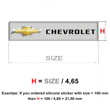 Chevrolet Logo Emblem with Stylish Design 