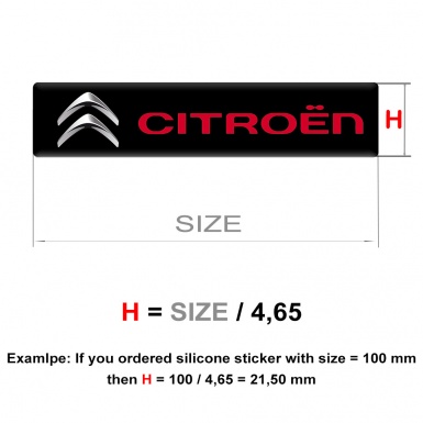 Citroen Emblem Silicone Premium Quality Band Version 