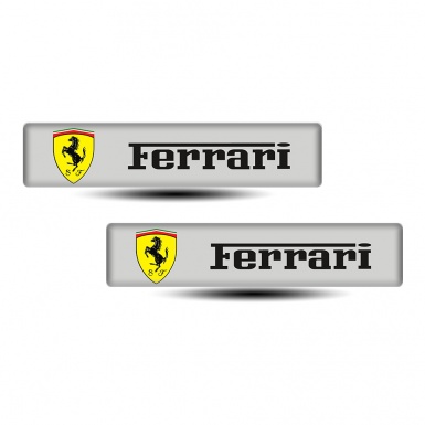 Ferrari Silicone Emblem Band Logo Design 
