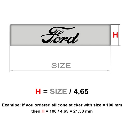 Ford Emblem Badge Logo Limited Edition