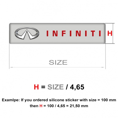 Infiniti Emblem Badge Logo High End