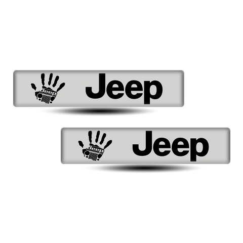 Jeep Silicone Sticker Racing Edition Style 