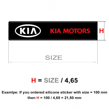 Kia Emblem Badge Logo Stylish Logo Edition 