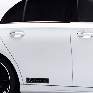 Lexus Silicone Emblem High-Quality Edition 