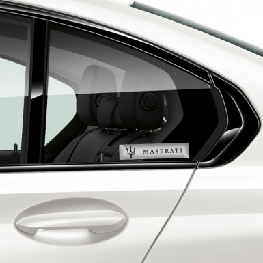 Maserati Premium Quality Silicone Emblem with Logo 