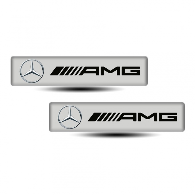 Mercedes Emblem Badge Logo AMG Style 