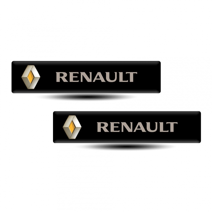 Renault Silicone Sticker Limited Edition Logo Style 