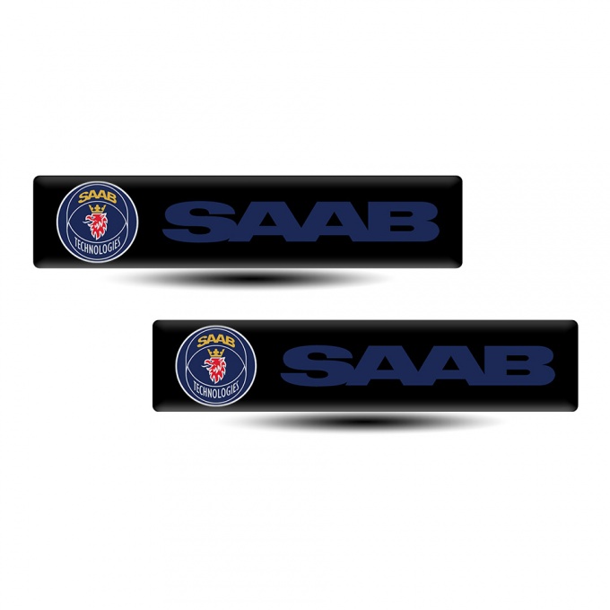 Saab Emblem Silicone Dark Band Style 