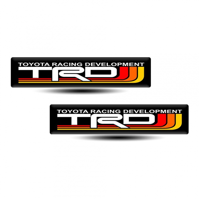 Toyota Emblem Silicone Stylish TRD edition 