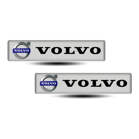 Volvo Silicone Sticker Stylish Tape Design