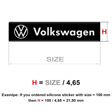 VW Logo Emblem Premium Quality Style 