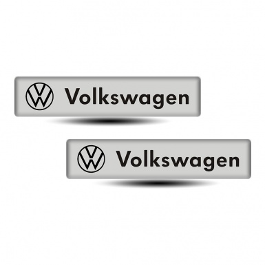 VW Silicone Sticker Stylish Logo Edition 