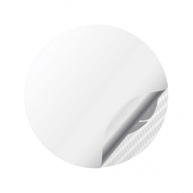 Lexus Silicone Emblems Light Carbon Black Logo