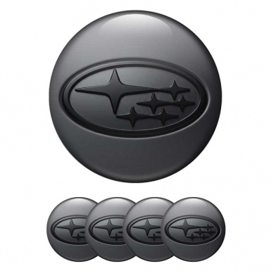 Subaru Logo Emblems for Center Caps Gradient Edition