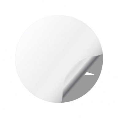 VW R Line Logo Emblem Silicone Black Style