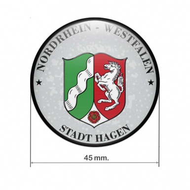 Aufkleber Hagen Nordrhein Westfalen Fur Nummernschild Plakette