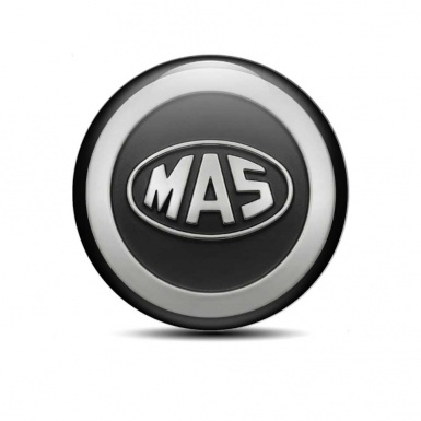 MAS Logo Silicone Emblem 3D Reproduction Decal 