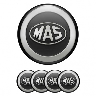 MAS Logo Silicone Emblem Badge Reproduction