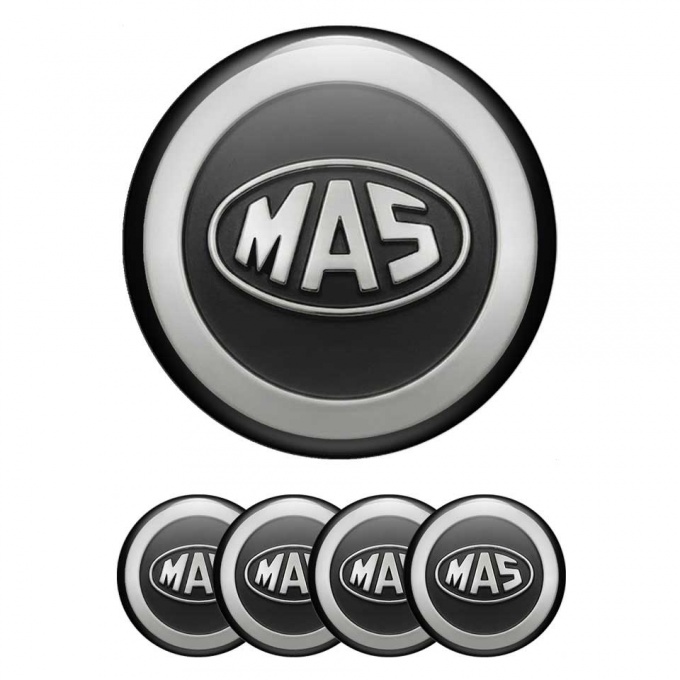 MAS Logo Silicone Emblem Badge Reproduction