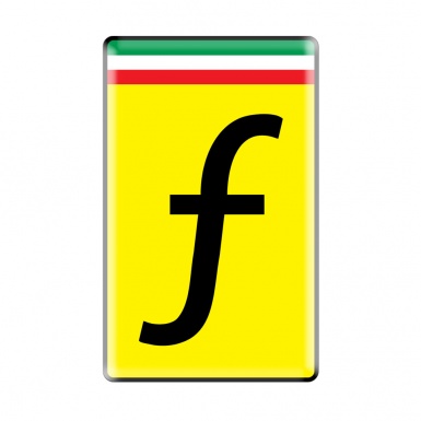 f Silicone Emblem Custom Design Ferrari Reproduction