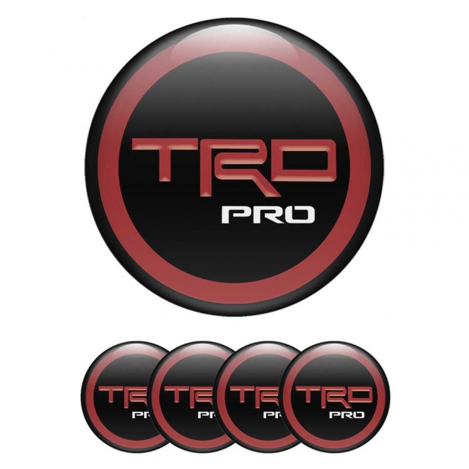 Toyota TRD Pro Wheel Emblem for Center Caps
