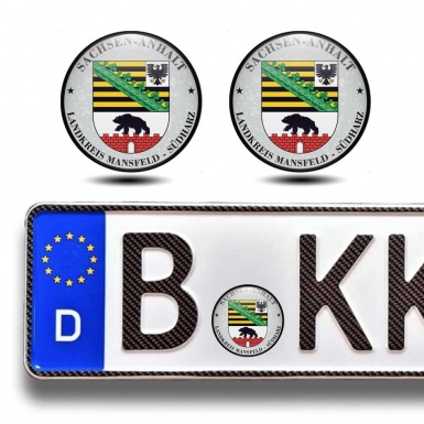 Aufkleber Mansfeld Sudharz Sachen Anhalt Fur Nummernschild Plakette