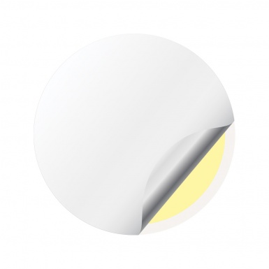 Alfa Romeo Wheel Emblems Grey Mesh Yellow Domed Sticker