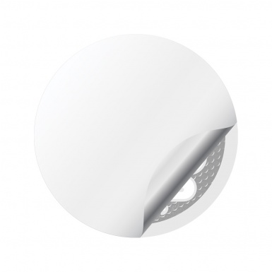 Alfa Romeo Wheel Emblems Dark Mesh Grey Domed Sticker