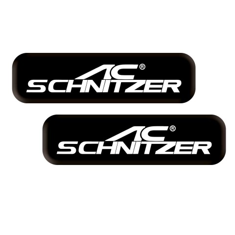 BMW Schnitzer Silicone Sticker Black Classic 