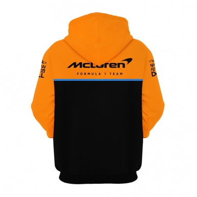  Hoodie Formula 1 Team Classic Orange Black Edition