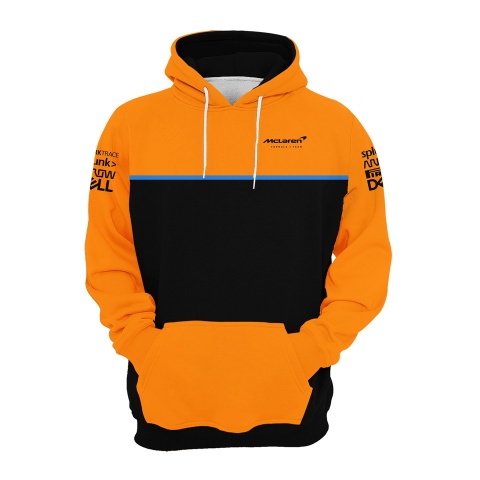  Hoodie Formula 1 Team Classic Orange Black Edition