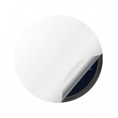 Lancia Silicone Stickers Center Hub Retro Style