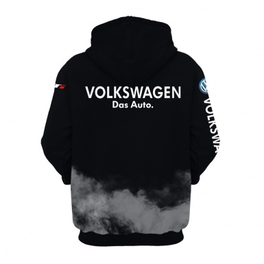 VW Golf GTI Hoodie Black Red Tuning Collage Design