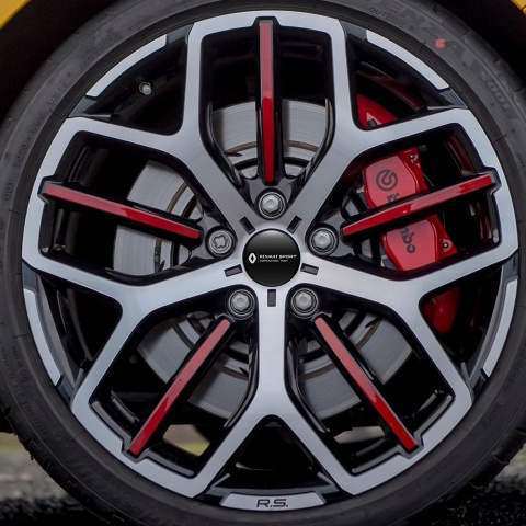 Renault Sticker Wheel Center Hub Cap Formula One Team 