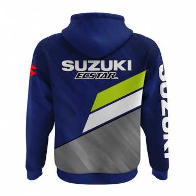 Suzuki RR GSX Sweatshirt Blue Red Lime Edition
