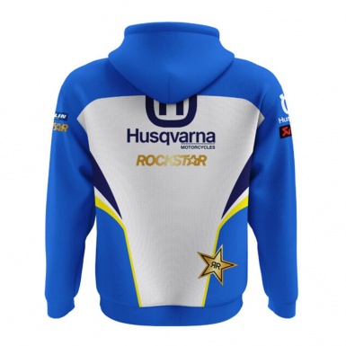 Husqvarna Motorcycles Hoodie WPS Racing Blue White Lime Edition