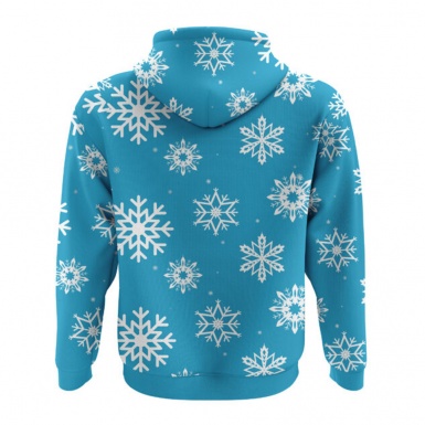 Holidays Hoodie Merry Christmas Santa Claus Friends Print